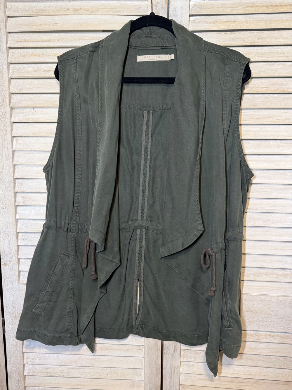 Max Jeans Flowy Vest
